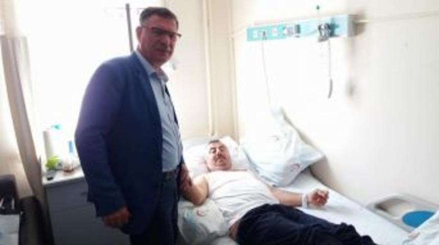 Başkan Duymuş’tan Hasta Ziyareti