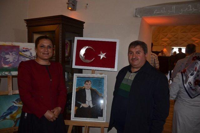 Bursalı &Ouml;ğrencilerden "afrin Şehitleri" Sergisi 2