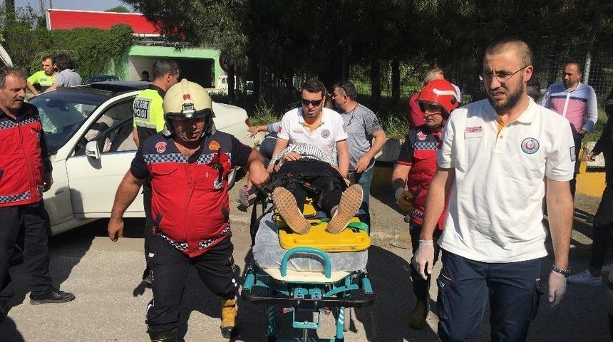 Sapanca&rsquo;da Trafik Kazası: 1 Yaralı