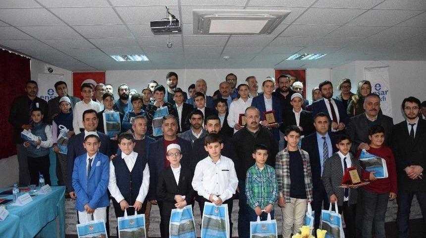 Gen&ccedil; Seda Kur&rsquo;an-ı Kerimi G&uuml;zel Okuma Yarışması