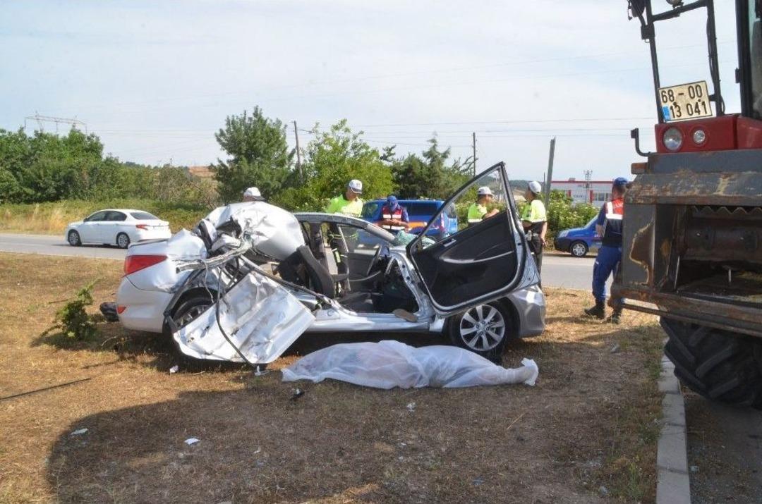 Samsun&rsquo;da Trafik Kazası: 1 &Ouml;l&uuml;, 3 Yaralı