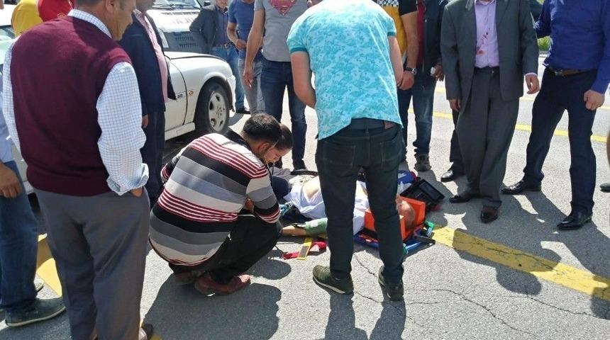 Bitlis’te Trafik Kazası; 1 Yaralı