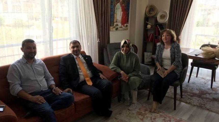 Kaymakamdan Şehit Ailelerine Bayram Ziyareti