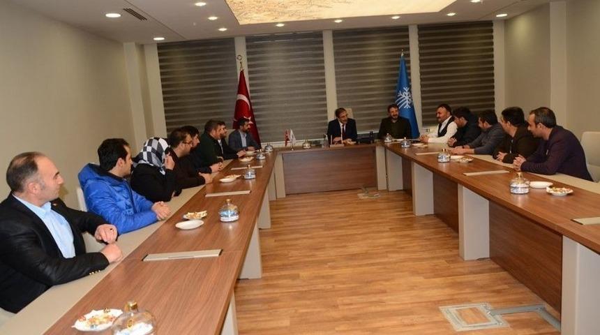 Ak Parti Palandöken İlçe Başkanından Bulutlar’a Ziyaret