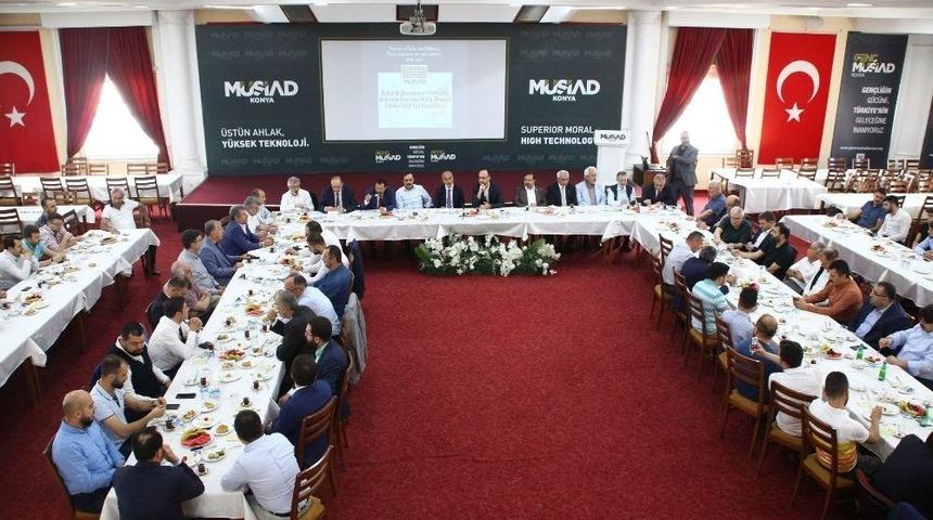 M&uuml;siad Konya Şubesinde Bayramlaşma Programı