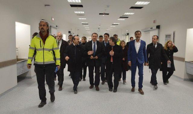 Şehir Hastaneleri Koordinasyon Daire Başkanı Çelebi, Kayseri Şehir Hastanesi’ni İnceledi