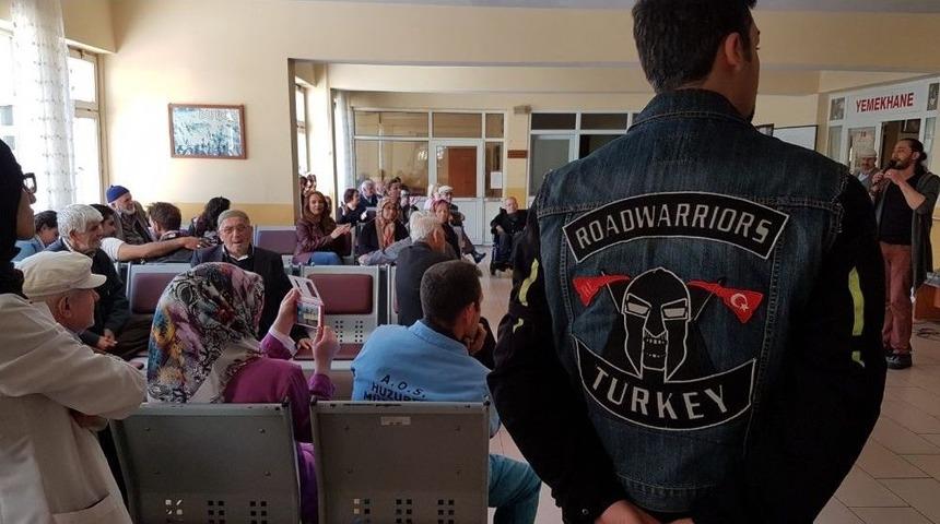 Motosiklet Kul&uuml;b&uuml;nden Anlamlı Ziyaret