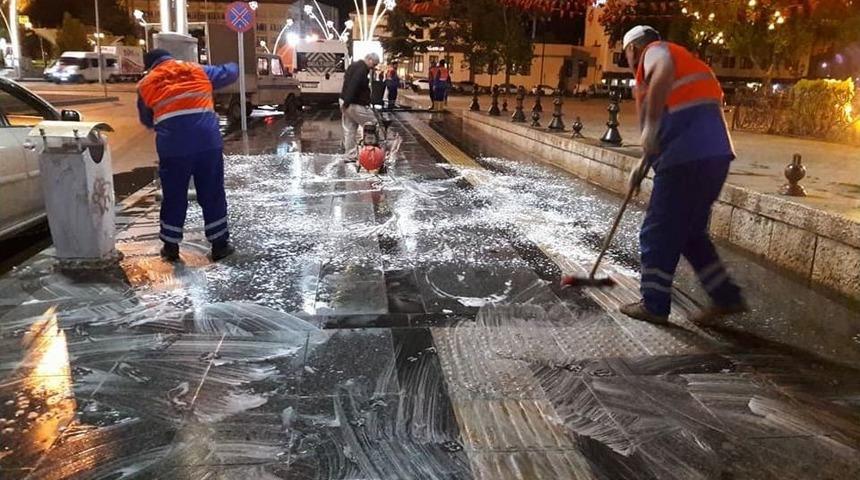 Tokat&rsquo;ta Temiz Şehir, Temiz Kaldırım &Ccedil;alışması