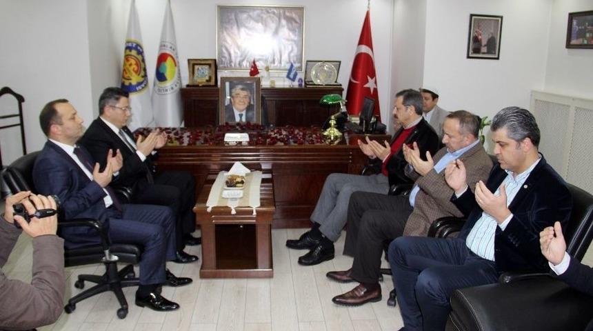 Tobb Başkanı Hisarcıklıoğlu Taziye Ziyareti İ&ccedil;in Kdz. Ereğli&rsquo;ye Geldi