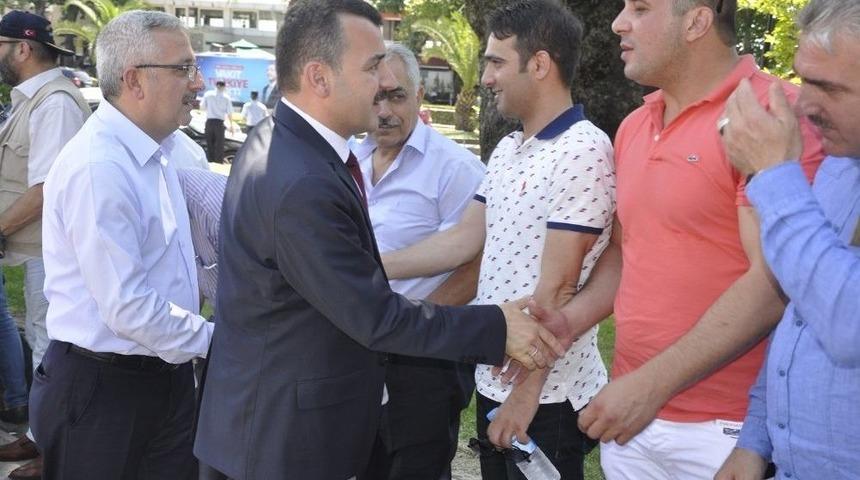 Ereğli&rsquo;de Ak Parti&rsquo;ye Coşkulu Karşılama