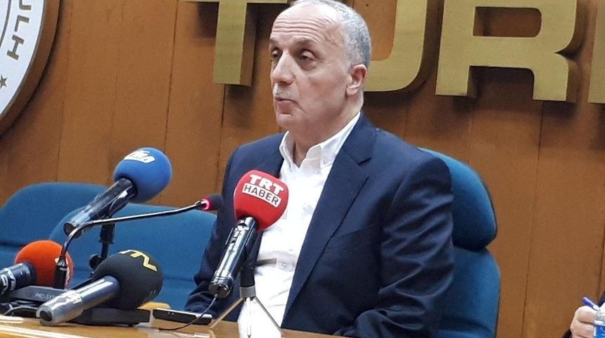 T&uuml;rk-iş Başkanı Atalay: &ldquo;buna Muhalefet Edeceğimizi Kamuoyuna Buradan A&ccedil;ıklıyorum&rdquo;