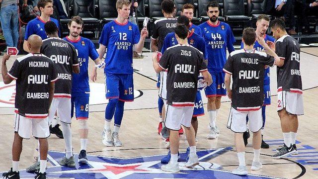 Thy Euroleague: Anadolu Efes: 69 - Brose Baskets Bamberg: 58