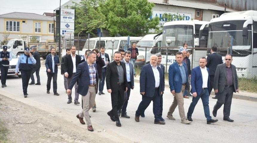 Başkan Doğan Yenişehir Mahallesinde İncelemelerde Bulundu