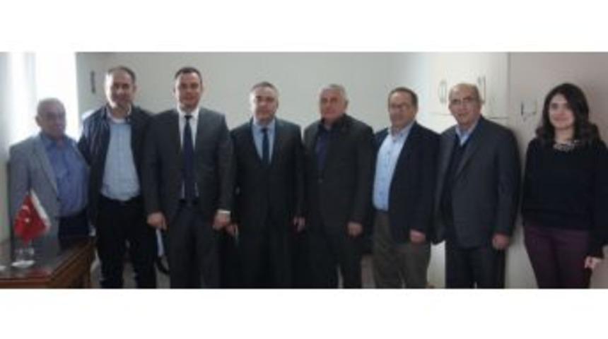 Aydın Ticaret Borsası&rsquo;ndan Kosgeb M&uuml;d&uuml;r&uuml; Ceyhan&rsquo;a İadeyi Ziyaret