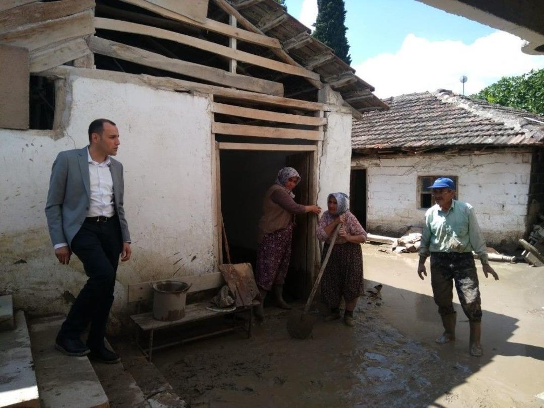 Sel Felaketin Ardından Selendi&rsquo;de Hasar Tespit &Ccedil;alışmaları Başladı