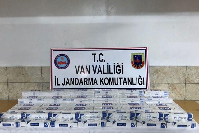 Van’da 15 Bin Paket Kaçak Sigara Ele Geçirildi