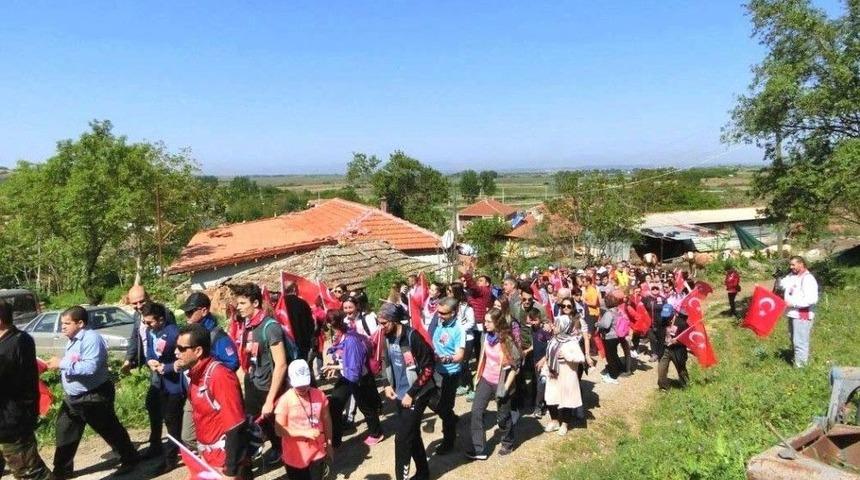 Şehit Polis Ahmet Can Anısına Yürüdüler