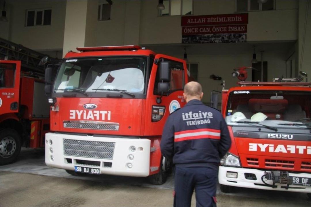 (&ouml;zel Haber) Tekirdağ İtfaiyesi Bir Yılda 10 Bin 553 Olaya M&uuml;dahale Etti