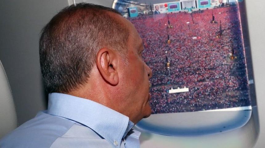 Cumhurbaşkanı Erdoğan, Miting Alanında