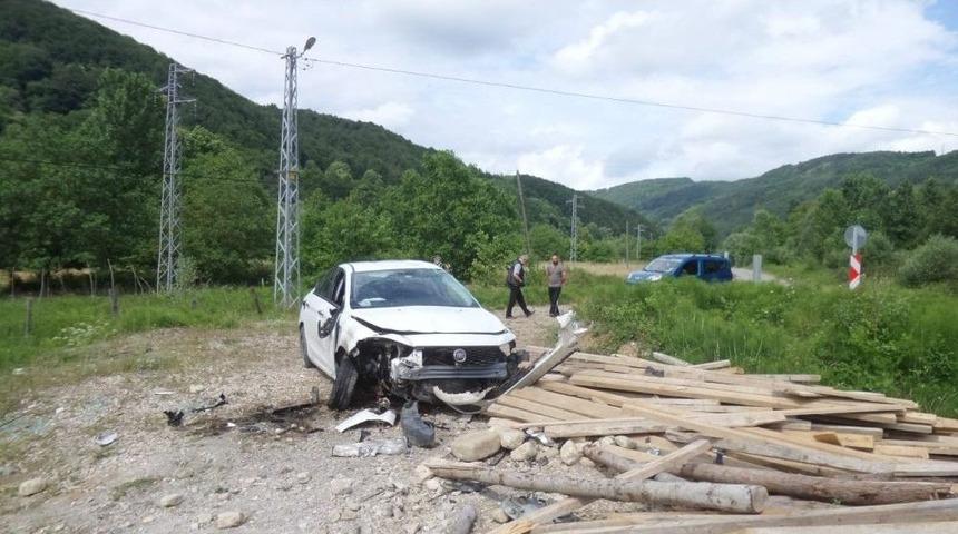 Sinop&rsquo;ta Trafik Kazası: 1 Yaralı