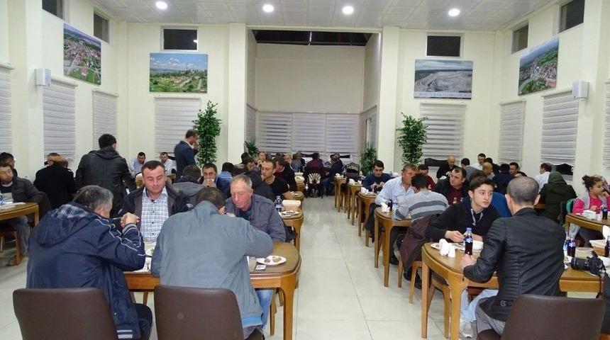 Hisarcık Belediye Personeli Yemekte Buluştu