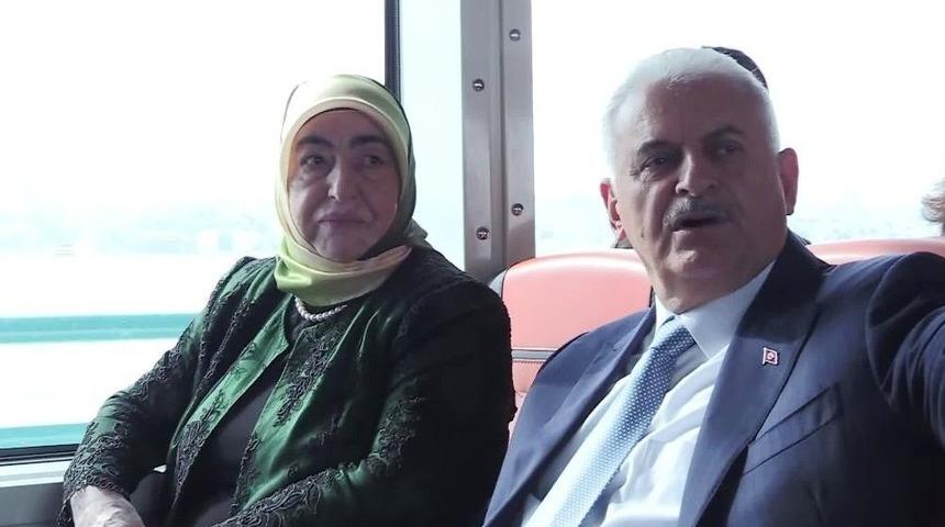 Başbakan Yıldırım, Miting Alanına Vapurla Geldi