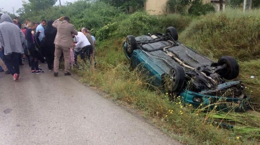 Karab&uuml;k&rsquo;te Trafik Kazaları: 7&rsquo;si &Ccedil;ocuk 16 Yaralı