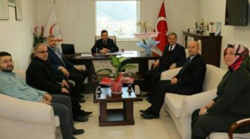 Başhekim Eraslan’a ’hayırlı Olsun’ Ziyareti