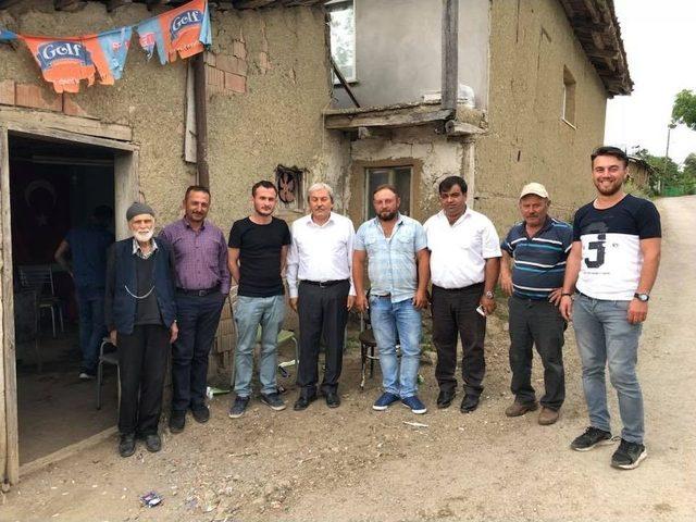 Belediye Başkanı Şahin Bayramı Köylerde Geçirdi