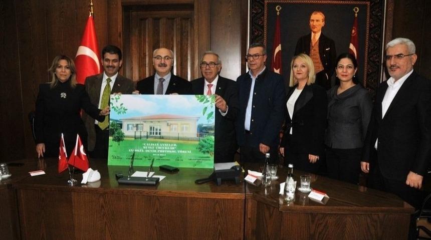 Aydın&rsquo;da Anaokulu Protokolle Aydın İl Milli Eğitim M&uuml;d&uuml;rl&uuml;ğ&uuml;&rsquo;ne Devredildi