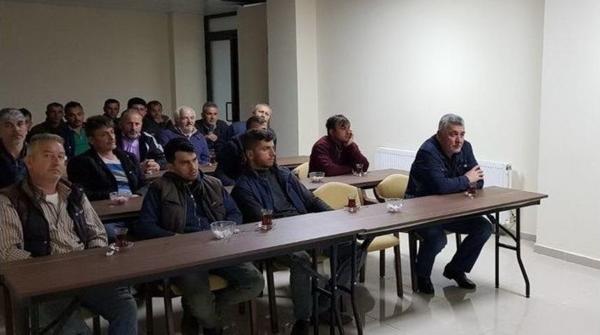 Ak&ccedil;akoca&rsquo;da Ağa&ccedil; Kesme Boylama Eğitimi