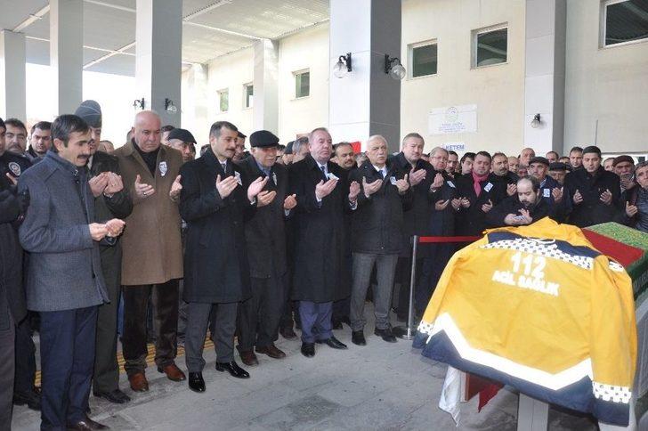 Ambulans Kazasında Ölen Akbaş İçin Tören Düzenlendi G4