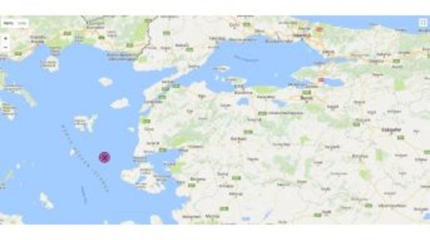 Ege Denizi&rsquo;nde Deprem
