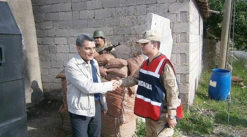 Kaymakam &Ouml;zkan&rsquo;dan G&uuml;venlik G&uuml;&ccedil;lerine Bayram Ziyareti