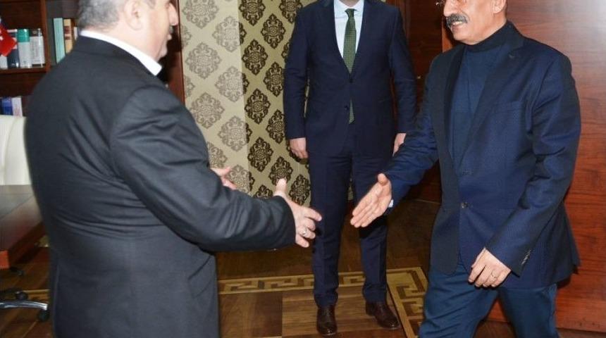 Başkan Baran&rsquo;a Teşekk&uuml;r Ziyareti