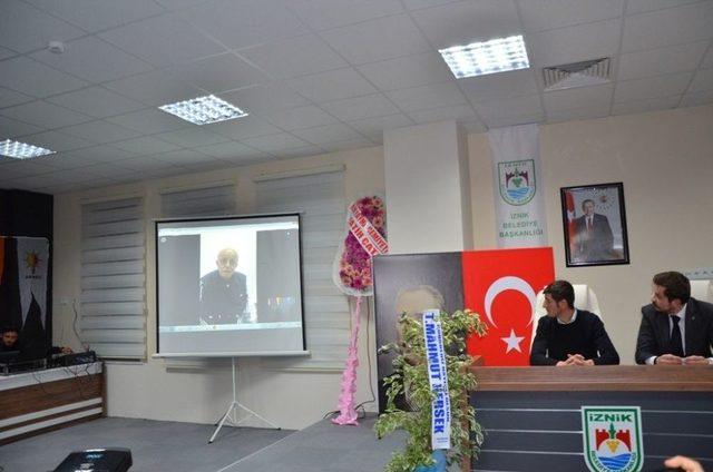 Sargın Ak Parti Gençlik Kolları Kongresine Hastaneden Bağlandı 1