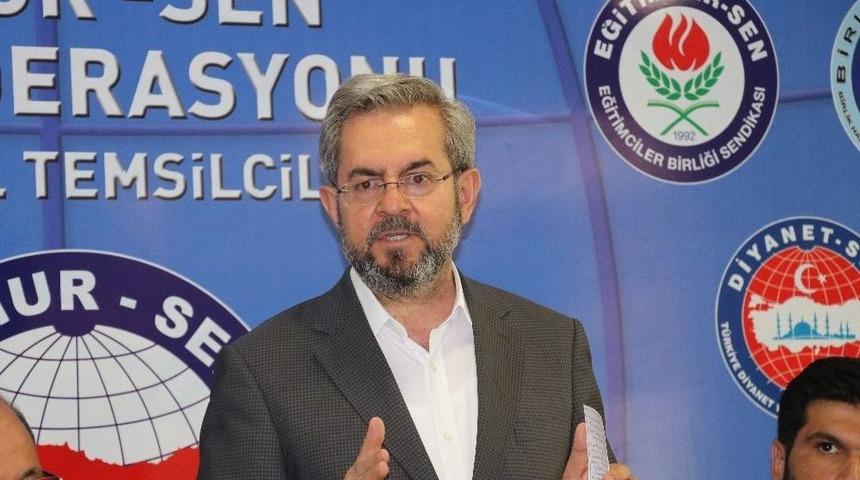 &Uuml;n&uuml;var: &ldquo;milletimiz, Kaos İsteyenlerle Sağlam İrade Arasında Bir Tercih Yapacak&rdquo;