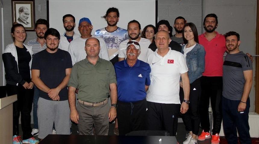 Mskü Spor Bilimleri Fakültesi Öğrencilerine Tenis Semineri