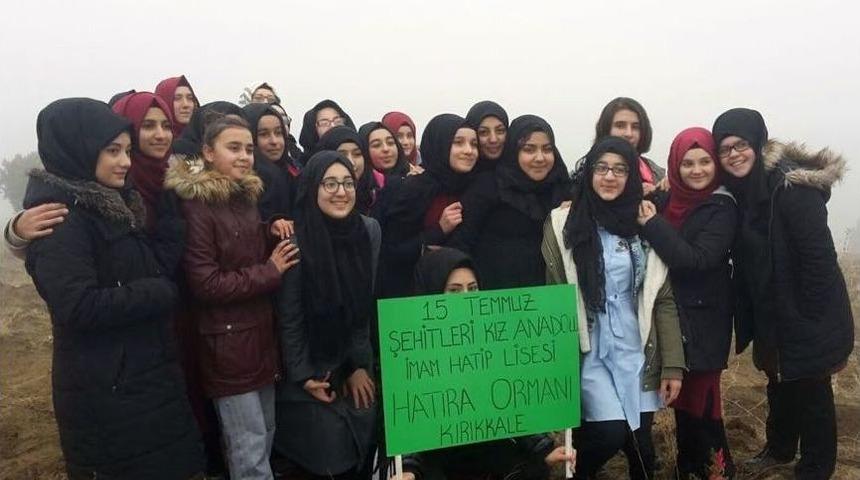 İsimleri Hatıra Ormanında Yaşayacak