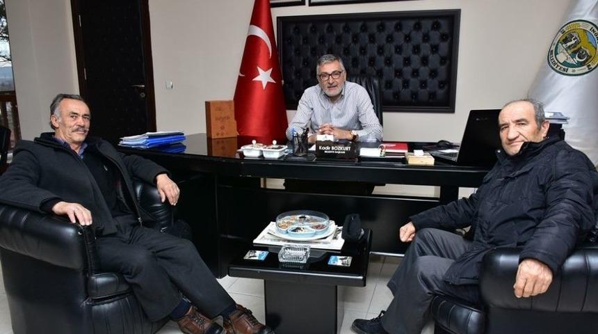 İn&ouml;n&uuml; Başkanı Bozkurt Vatandaşların Sorunlarını Dinledi