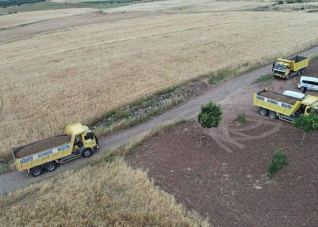 Gaziantep’te 18 Köyden 240 Kilometre Arazi Yolu Açıldı
