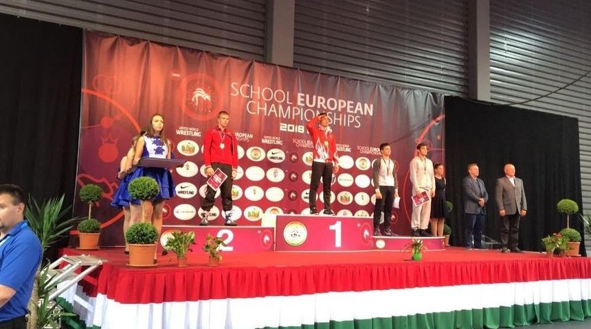 Sertaç Üngör, Güreşte Avrupa Şampiyonu