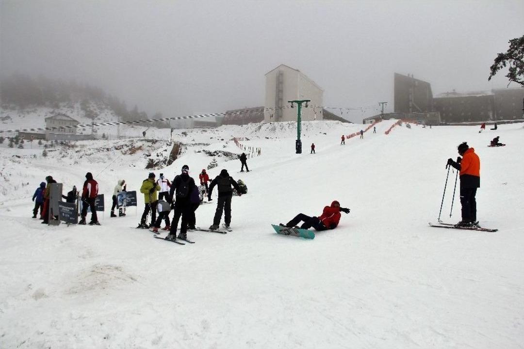 Kartalkaya&rsquo;da Yeni Yıl Yoğunluğu