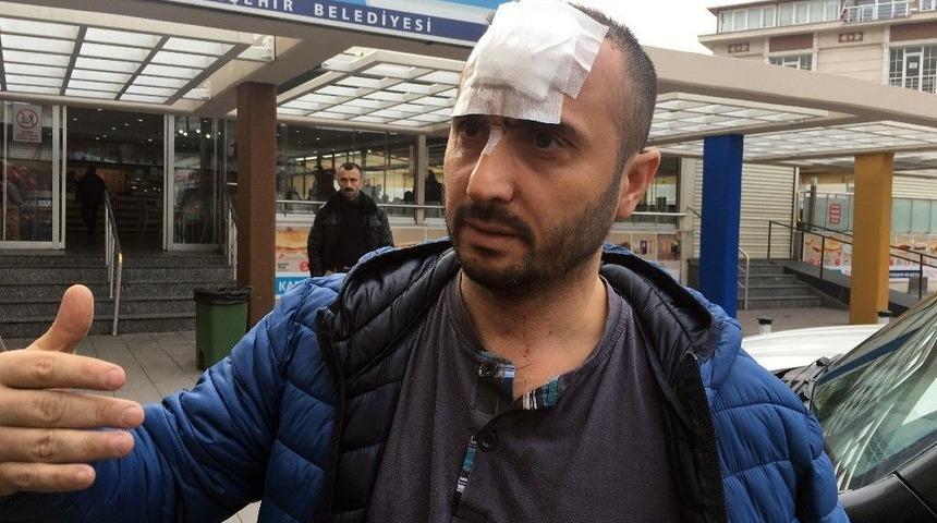 Ey&uuml;psultan&rsquo;da 6 Aylık Oğluyla Birlikte &Ccedil;&ouml;ken Duvarın Altında Kalan Baba Konuştu