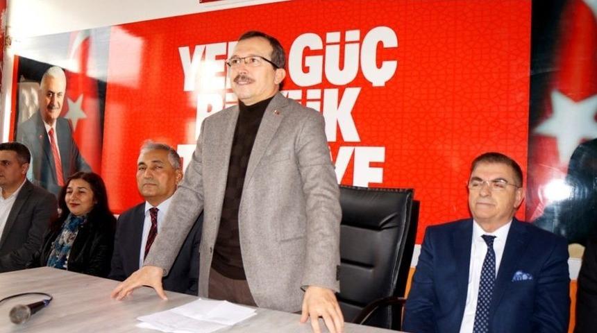Ak Partili Aydemir, Sarıg&ouml;l&rsquo;de Teşkilatla Buluştu