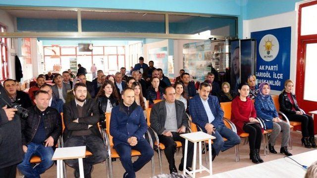 Ak Partili Aydemir, Sarıgöl’de Teşkilatla Buluştu