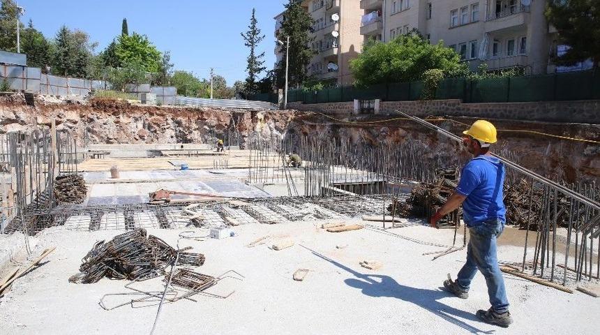 Haliliye Belediyesi Gençlik Ve Kültür Merkezi İnşaatı Devam Ediyor