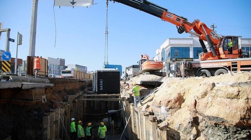 Etbalık Ve Top&ccedil;a Kavşaklarında S&uuml;ren &Ccedil;alışmalarda Sona Gelindi