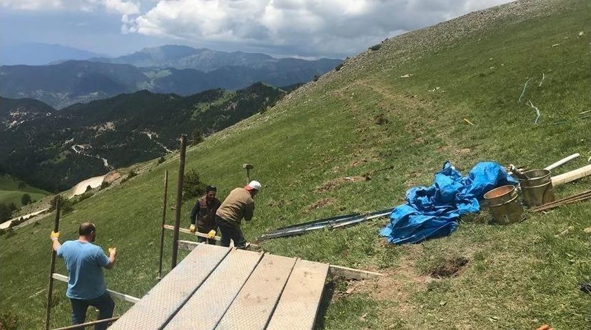 Zigana Dağı&rsquo;na &Ccedil;ığ Kontrol Tesisi Yapılıyor