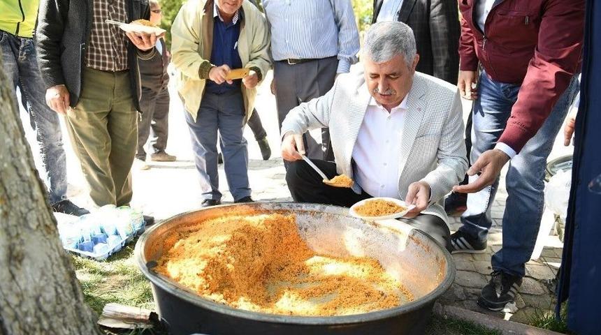 Pilav Şenliğinde Renkli G&ouml;r&uuml;nt&uuml;ler